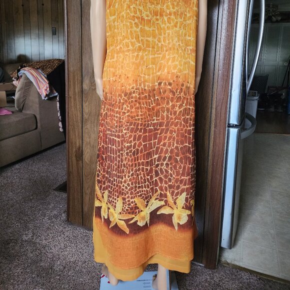 Gabrielle Smock Pullover Type Dress-Sz 14 - Picture 3 of 6